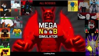 A NEW SPOOKTOBER HAS ARRIVED! Mega Noob Simulator All Bosses