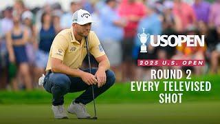 2025 U.S. Open Highlights: Sam Burns, Round 2 | Every Televised Shot
