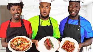 YOUTUBER COOK OFF VS AJ SHABEEL AND HARRY PINERO