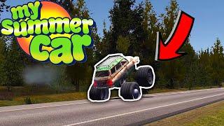 RUSCKO MONSTER TRUCK - THE BEST MOMENTS - My Summer Car Shots #3 | Radex