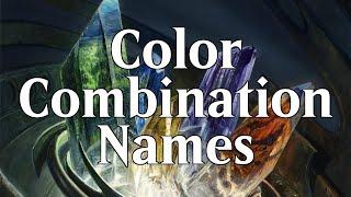 Magic: the Gathering Color Combination Names