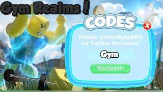 *ALL* WORKING CODES FOR GYM REALMS! | Roblox Gym Realms!