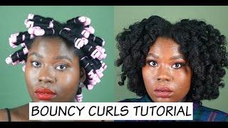 Bouncy Curls Rollers Tutorial | Bubs Bee