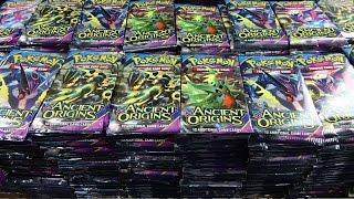 Opening 1,000 Ancient Origins Pokemon packs