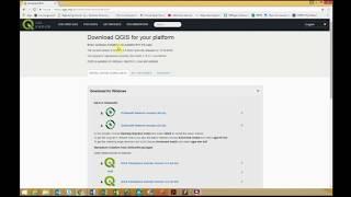 TUTORIAL VIDEO - downloading and installing QGIS 3 2 2