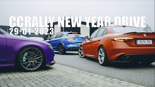 CCRALLY OFFICIAL AFTERMOVIE "NEW YEAR DRIVE" MET 80+ SPORT BOLIDES EEN MOOIE TOUR MAKEN!