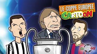 AUTOGOL CARTOON - Le Coppe europee