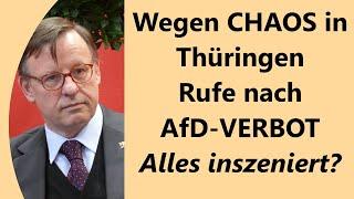 Zufall? Unmittelbar nach Chaos-Landtag kommen Verbots-Forderungen