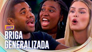 TRETA!  DAVI, LEIDY ELIN E YASMIN TROCAM OFENSAS APÓS SINCERÃO!  | BBB 24