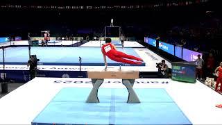 SUN Wei (CHN)_2023 Artistic Worlds, Antwerp (BEL)_Qualifications_Pommel Horse