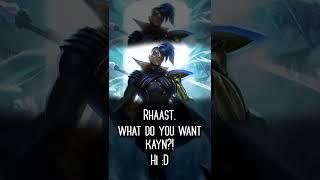 Best Odyssey Kayn Quotes | League of Legends