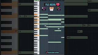  i regret you ahh beat #flstudio #midi #chords