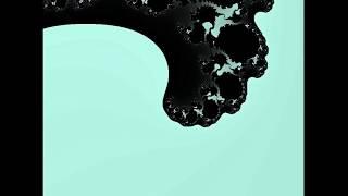 Mandelbrot fractal zoom, made with Python