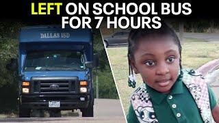 Autistic 4-year-old left on Dallas ISD bus for 7 hours