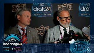 Martin Lapointe and Nick Bobrov on Montreal's picks at the 2024 NHL Draft | FULL PRESS CONFERENCE