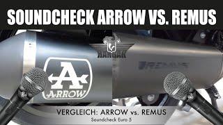 Soundcheck Euro 5 Arrow vs Remus - with Subtitle Vespa GTS