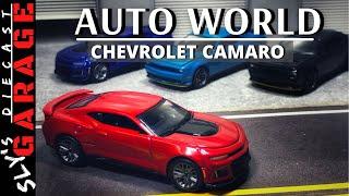 Unboxing the Auto World 2018 Chevy Camaro ZL1 - Premium Release 1