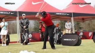 720p HD Tiger Woods Power Iron Shot Slow Motion Golf Swing [2011 Nike part 3 of 6]