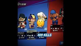 109 Kills! Bobby’s Reaction is Insane…  #brawlstars #fyp #supercell
