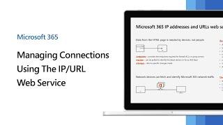 Managing connections using the IP/URL web service