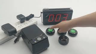 Wireless Calling System Take A Number System Restaurant Pager Queue Calling Waiting Number System