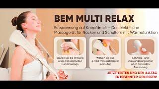 KaufBei.TV Shop | BEM Multi Relax Schulter- und Nackenmassagegerät