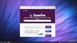 How To install SamFw Tool Remove Samsung FRP one click Android 9, 10, 11, 12