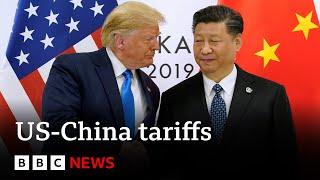 China announces retaliatory action as Donald Trump's tariffs take effect | BBC News