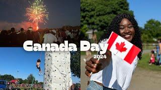 MY FIRST CANADA DAY CELEBRATION | Fireworks, Music,Food,Dance | Milton Canada Day 2024 