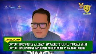 Mark Reyes, happy with what they accomplished with 'Voltes: V Legacy'