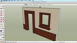 Урок 8. Быстрый старт работы в SketchUp. Инструмент Push Pull