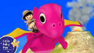 Dinosaur Song | Little Baby Bum | Cars, Trucks & Vehicles Cartoon | Moonbug Kids