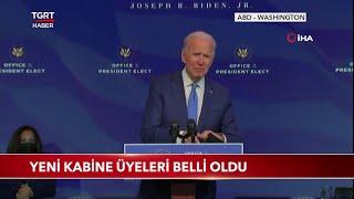 Joe Biden Yeni Kabine Üyelerini Açıkladı