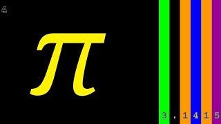 100,000 Digits of PI with Colors