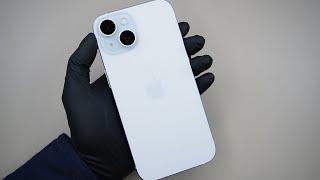 TechUnboxings ASMR: iPhone 15 (Blue) Unboxing