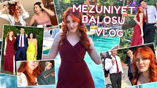 BALOYA gidiyoruz  Vlog  Çabuk külkedisine dönüşmeden  Benimle baloya hazırlanın