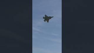 Epic F-35A Executes the Crowd Favorite Tactical Pitch #subscribe #military #aviation 