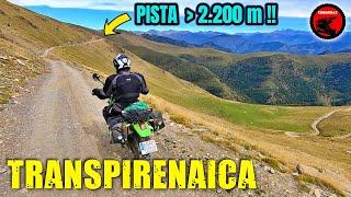 TRANSPYRENEES ON MOTORCYCLE.  #3.1 THE HIGHEST TRACK IN THE PYRENEES