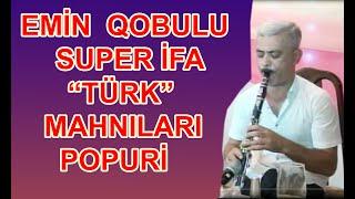 Emin Qobulu  klarnet  Super Turk mahnilari  popuri  Digah toyu Realstudia