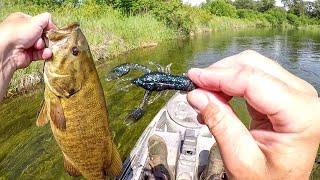Fishing A Clear River With Big Smallies!