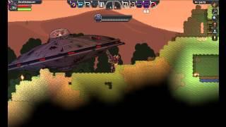 Starbound - How powerful legendary weapons can actually be.