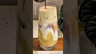 Creamy Pistachio Iced Latte.  #shorts