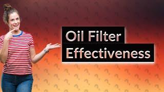 Does a better oil filter make a difference?