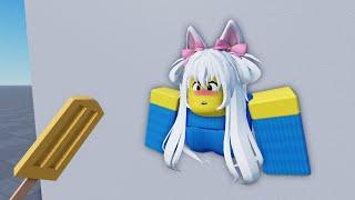 R63 Neko Noob Stuck in the Wall | Roblox animation