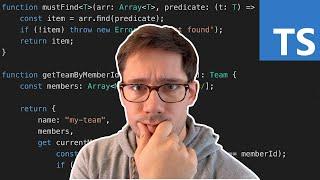 Solving your “undefined” problem with well-placed errors (TypeScript Tip)