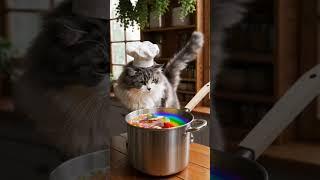 Chef Cat is cooking something magical!”#animationforkids #babysongs #colorworld ##animationforkids