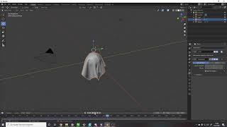 How to create cloth (or a ghost) in Blender