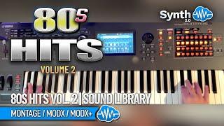 80s HITS Vol. 2 (16 new sounds) | YAMAHA MONTAGE M MODX PLUS | LIBRARY