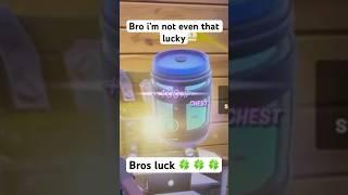 How is Bro so lucky!?  #fortnite