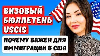 ВИЗОВЫЙ БЮЛЛЕТЕНЬ USCIS - что это? Почему всем иммигрантам США он нужен? Юрист США Айя Балтабек